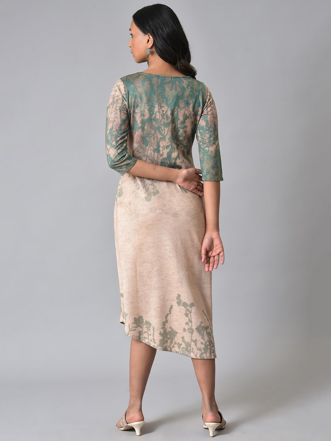 W A-Line Cotton Dress