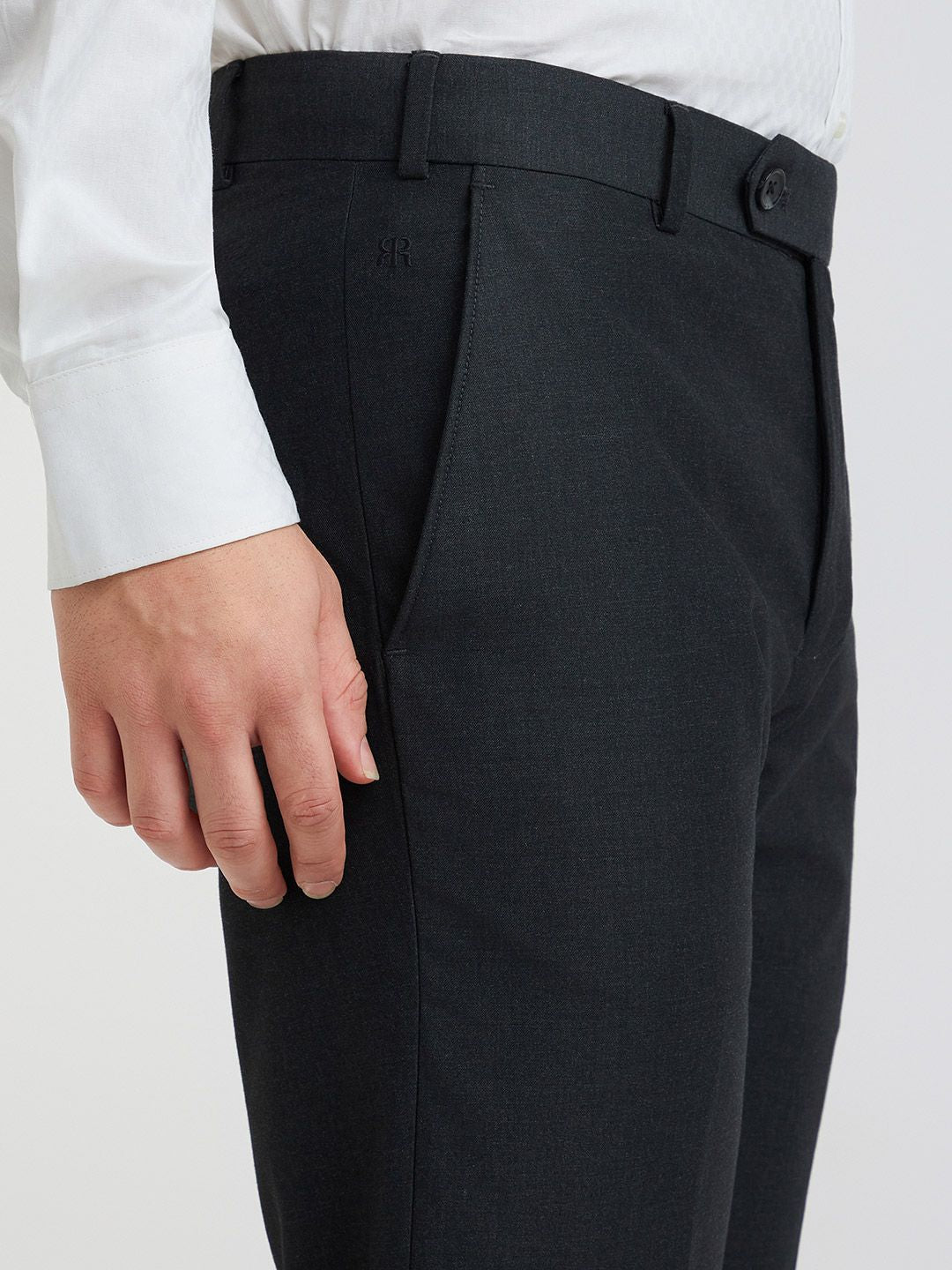 Raymond Men Slim Fit Formal Trousers