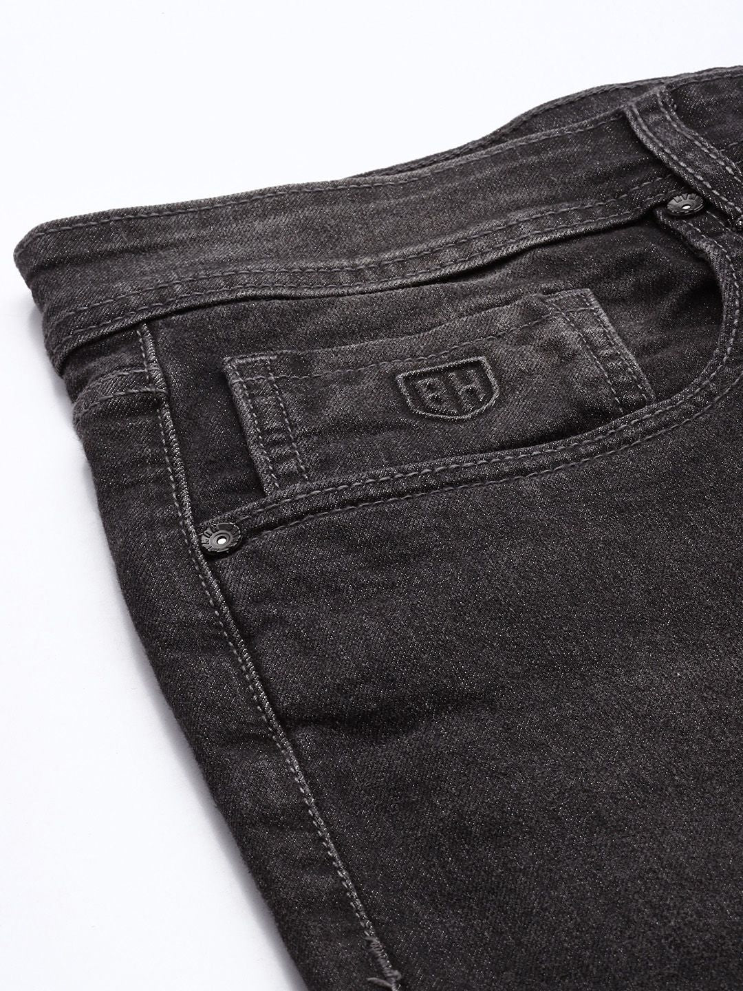 Being Human Men Bootcut Light Fade Stretchable Jeans