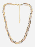 VOGUE PANASH 18KT Gold Plated Stone Studded Tarnish-Free Waterproof Necklace