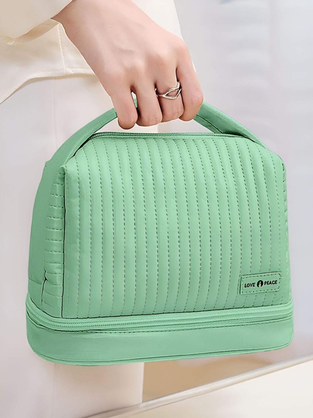 Cortina Sea Green Set of 1 Regular Jewellery Organiser Organisers