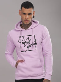 ADRO Men Printed Hooded Sweatshirt Lengan Panjang