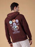 Pullover Bercetak Grafik Garasi India