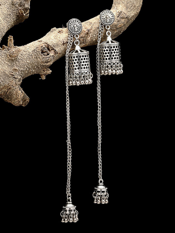 PANASH Contemporary Jhumkas Earrings