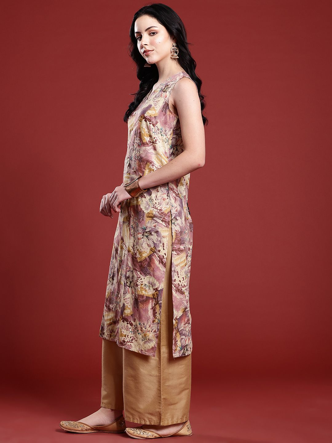 Anouk Women Floral Printed Kurta