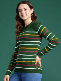 DressBerry Striped Pullover
