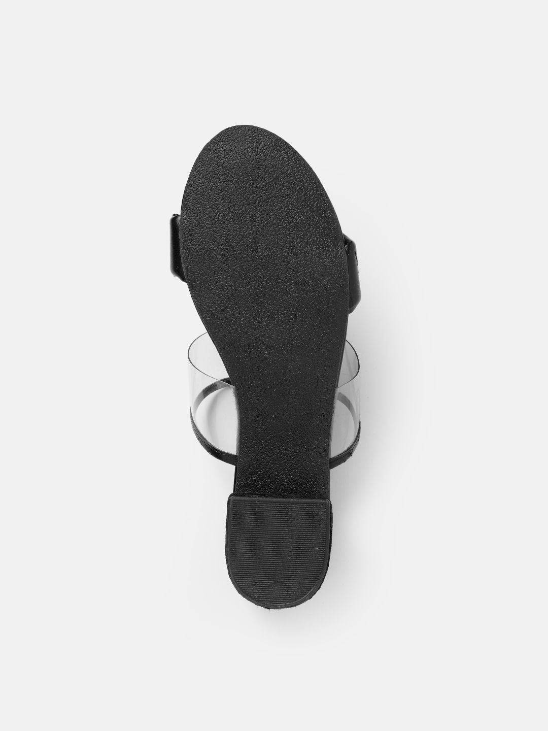 DressBerry Quilt Textured Block Sandals