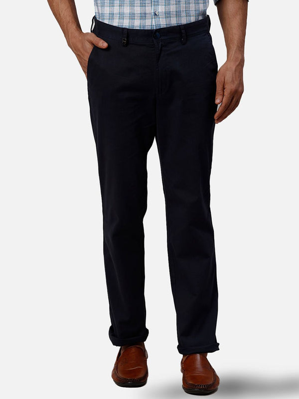 Park Avenue Men Slim Fit Mid-Rise Formal Trousers