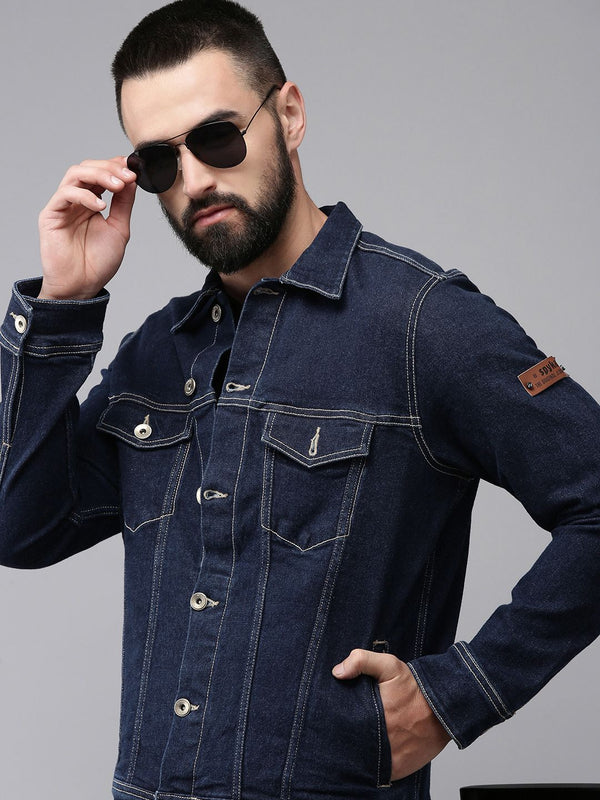SPYKAR Solid Long Sleeves Tailored Jacket
