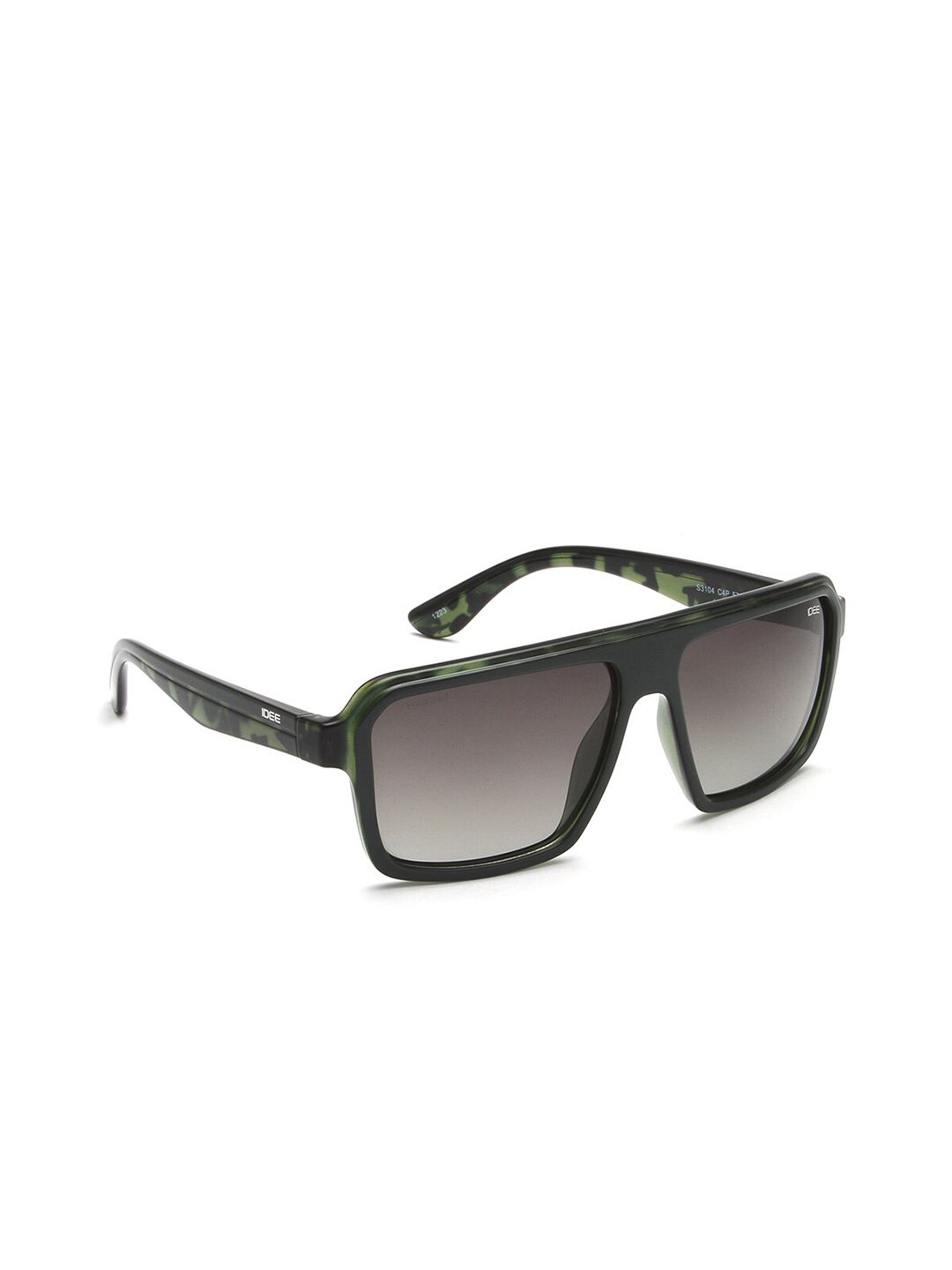 Idee Men Square Sedlasses dengan Lensa Lensa DAN UV IDS3104C4PSG