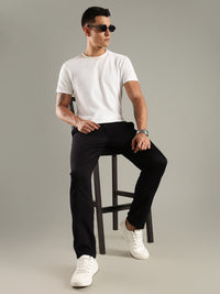 Thomas Scott Men Smart Straight Fit Easy Wash Chinos Trousers