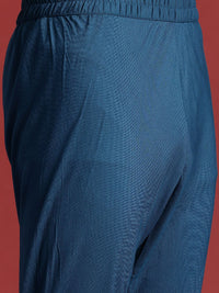 Anouk Men Ethnic Motifs Printed Regular Kurta with Churidar