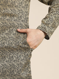 SOJANYA Motif Etnik Kurta