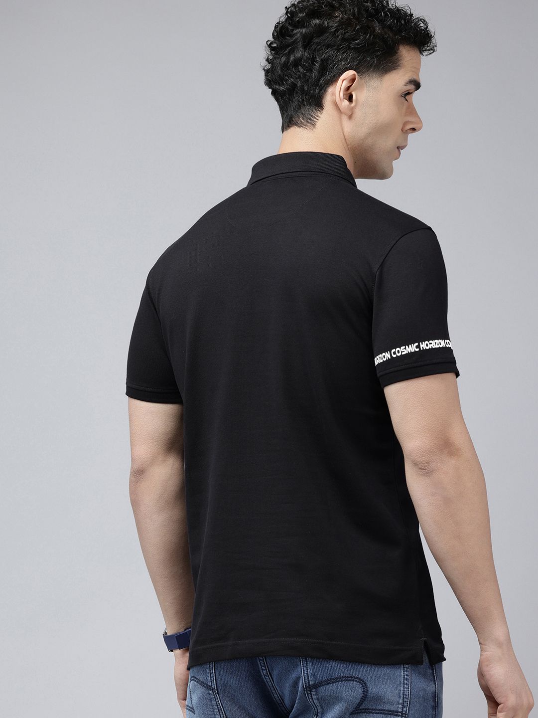 SPYKAR Polo Collar Slim Fit T-shirt