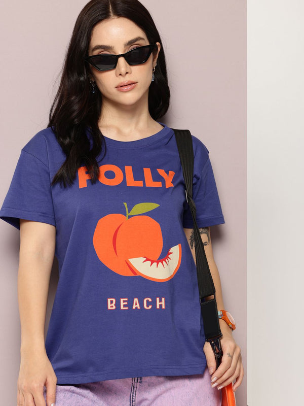 Dillinger dicetak T-shirt berkotak kapas tulen