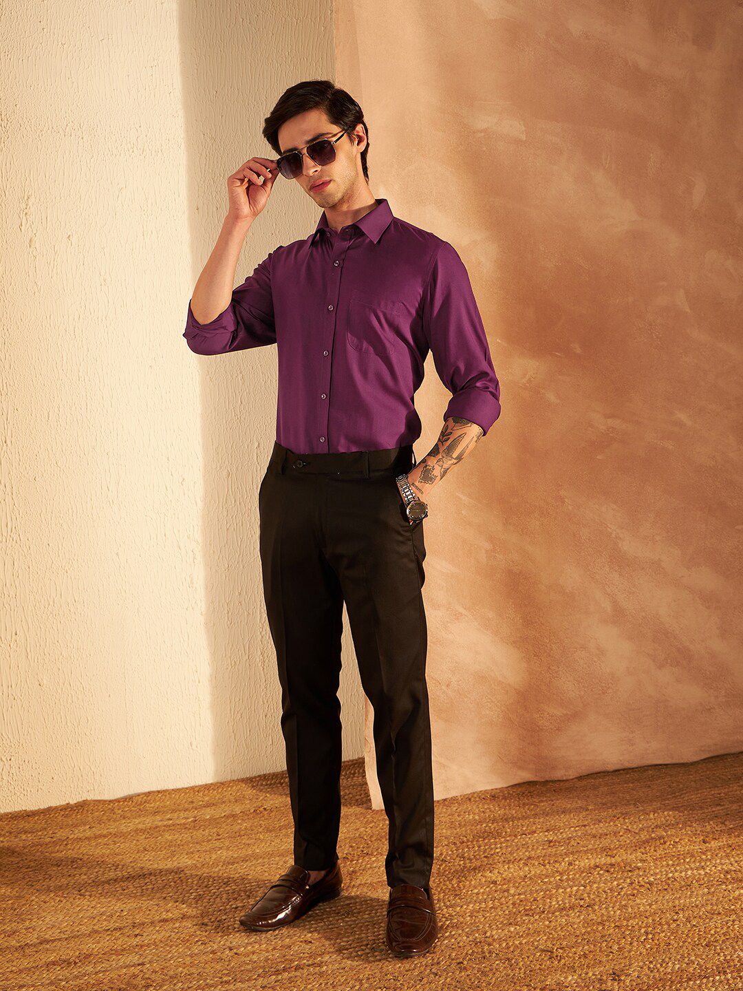 DENNISON Smart Spread Collar Shirt