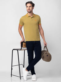 Being Human Polo Collar Pure Cotton T-shirt