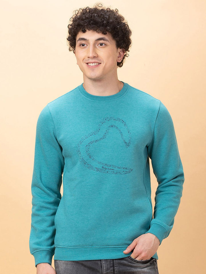 Being Human Men Printed Sweatshirt