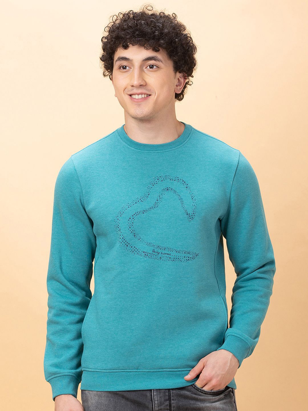 Being Human Men Printed Sweatshirt