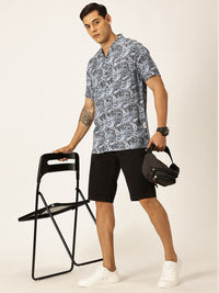 Thomas Scott Smart Ethnic Motifs Opaque Printed Casual Shirt