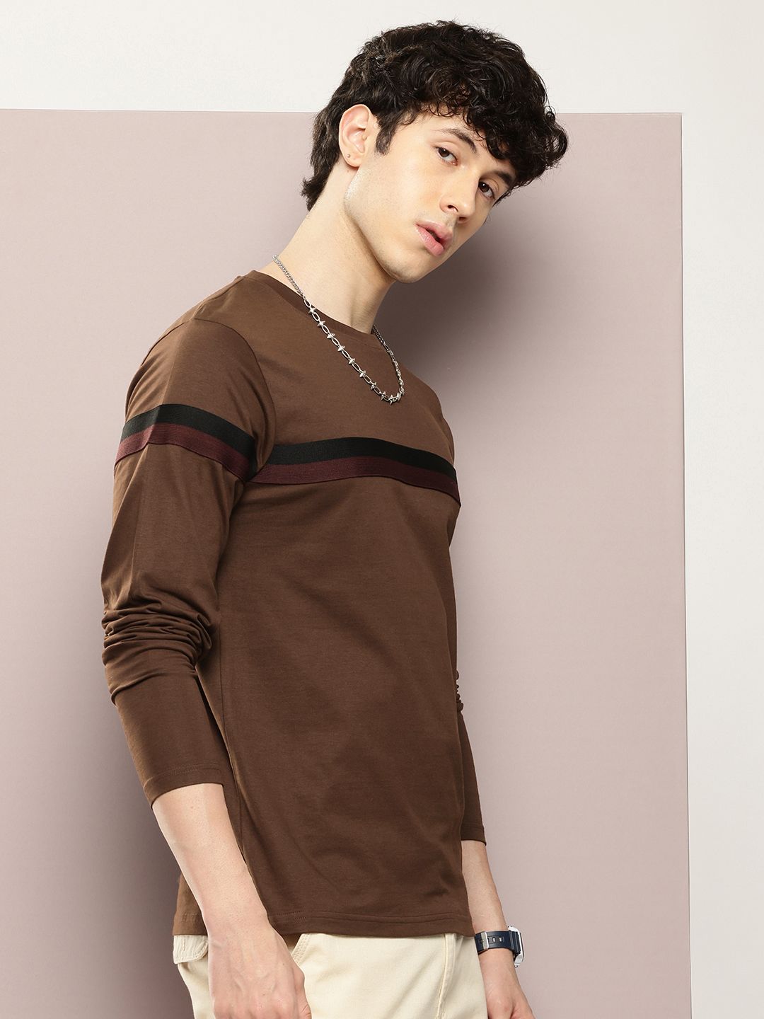DILLINGER Men Striped T-shirt