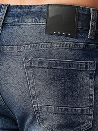 SPYKAR Men Cotton Mildly Distressed Heavy Fade Stretchable Jeans