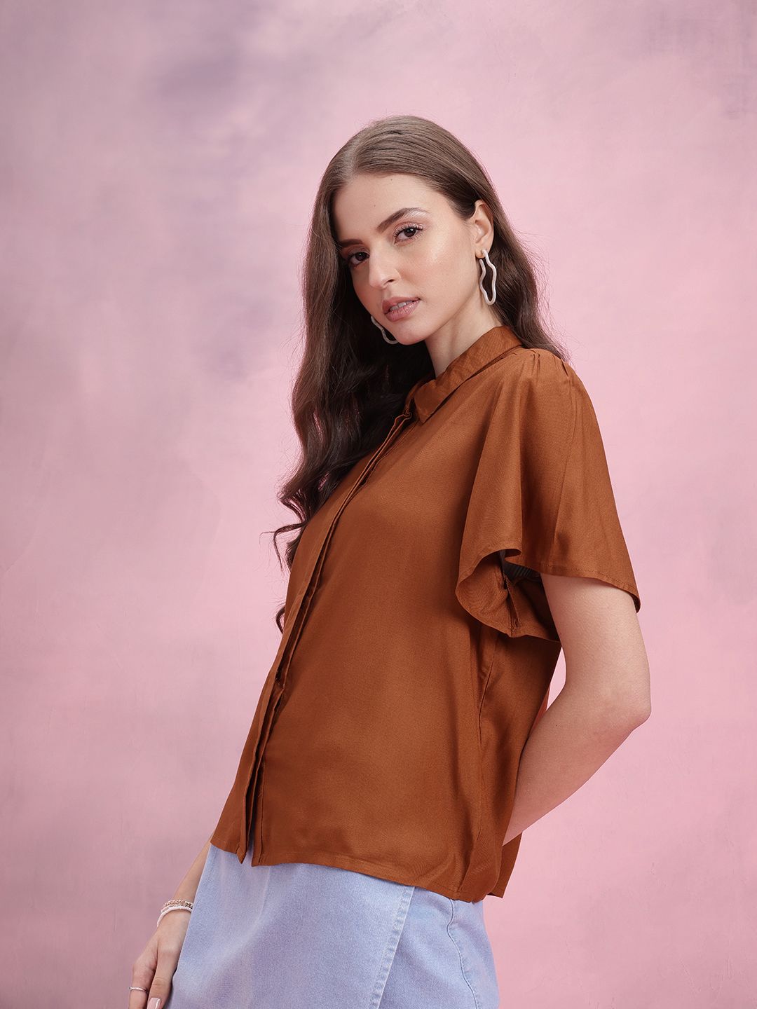 DressBerry Solid Casual Shirt