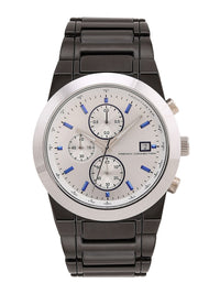 French Connection Men Dial & Bracelet Style Straps Chronograph Watch FCW11BM