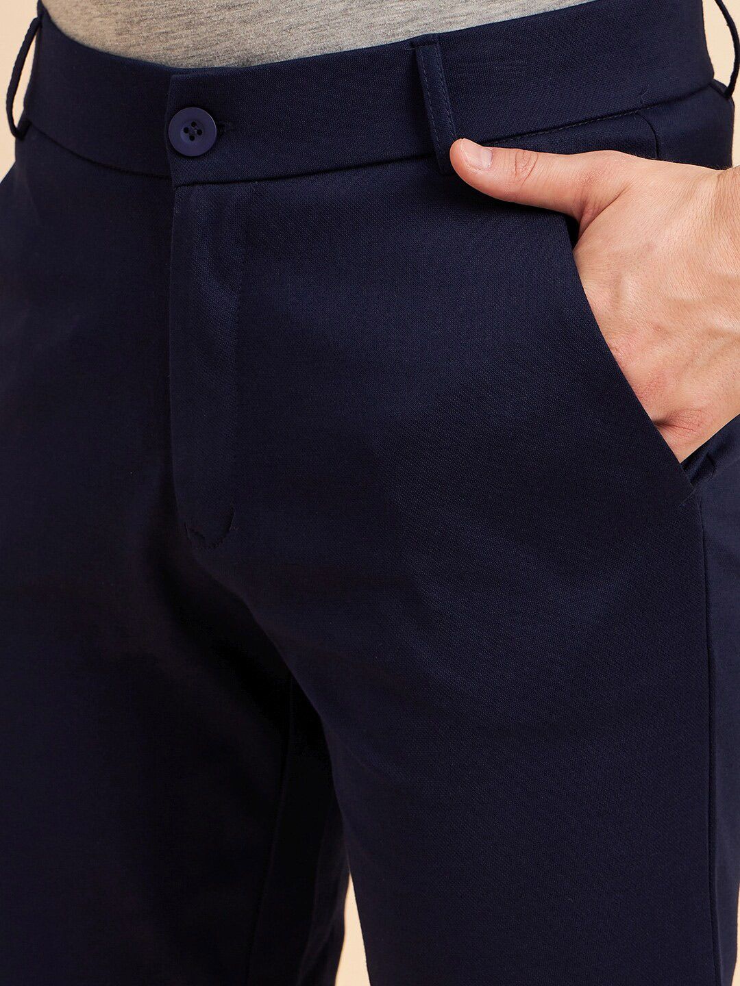 Sweet Dreams Men Indigo Mid-Rise Cotton Shorts