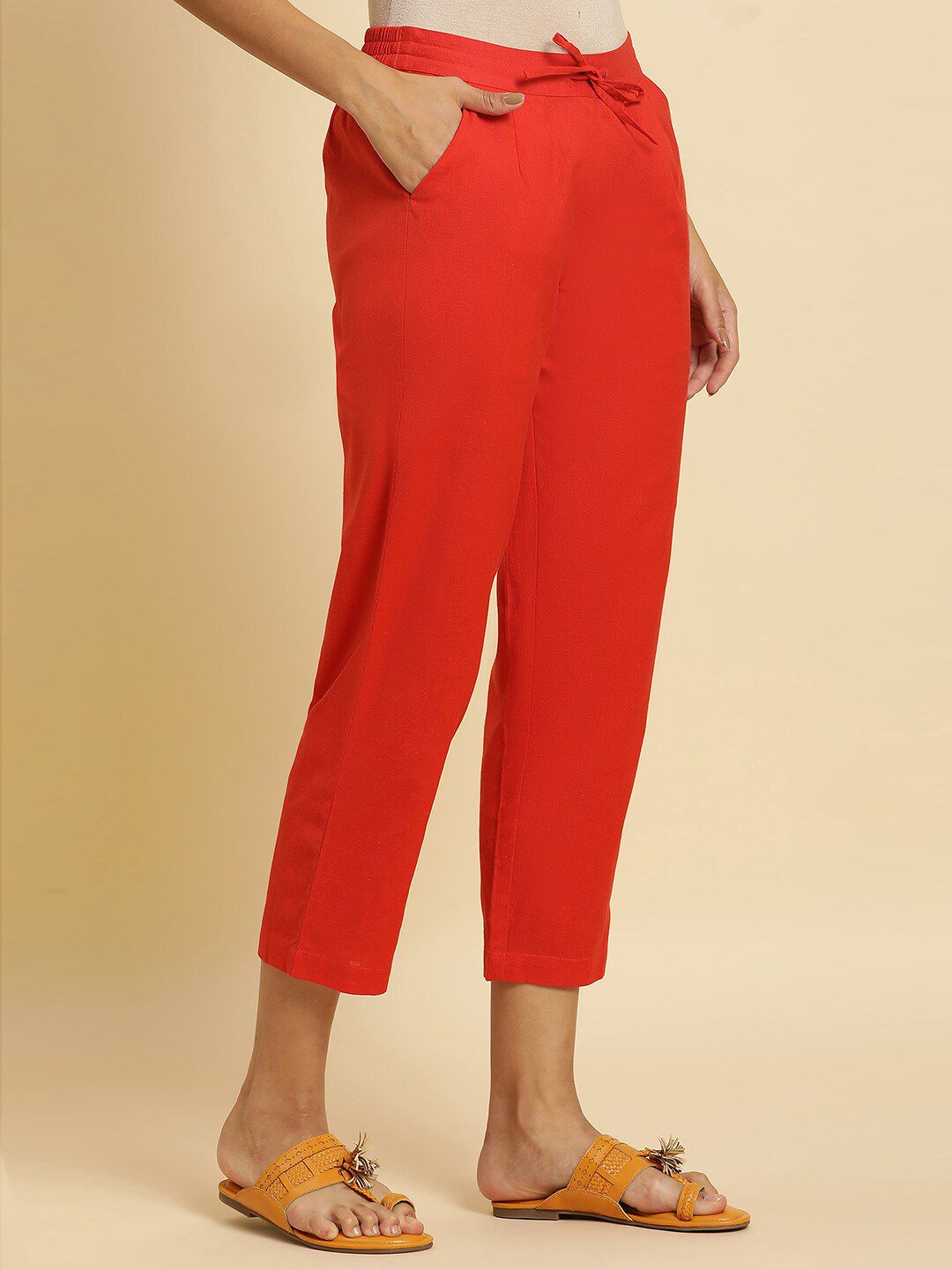 W Women Straight Fit Trousers