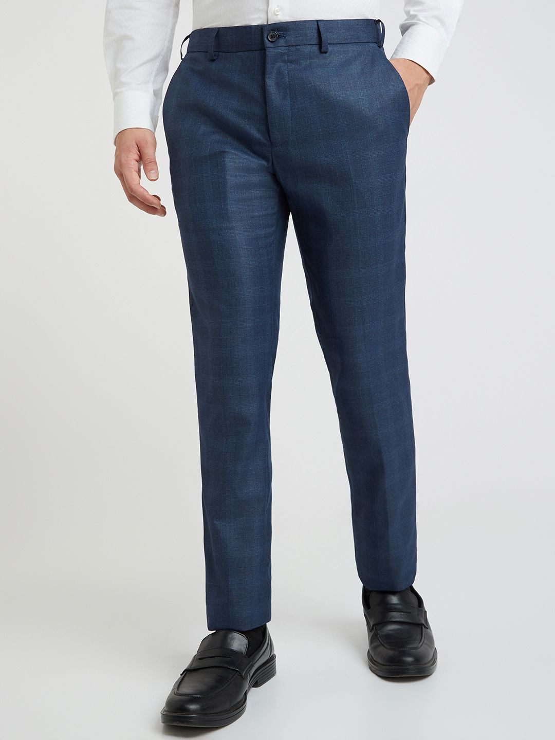 Raymond Men Slim Fit Formal Trousers