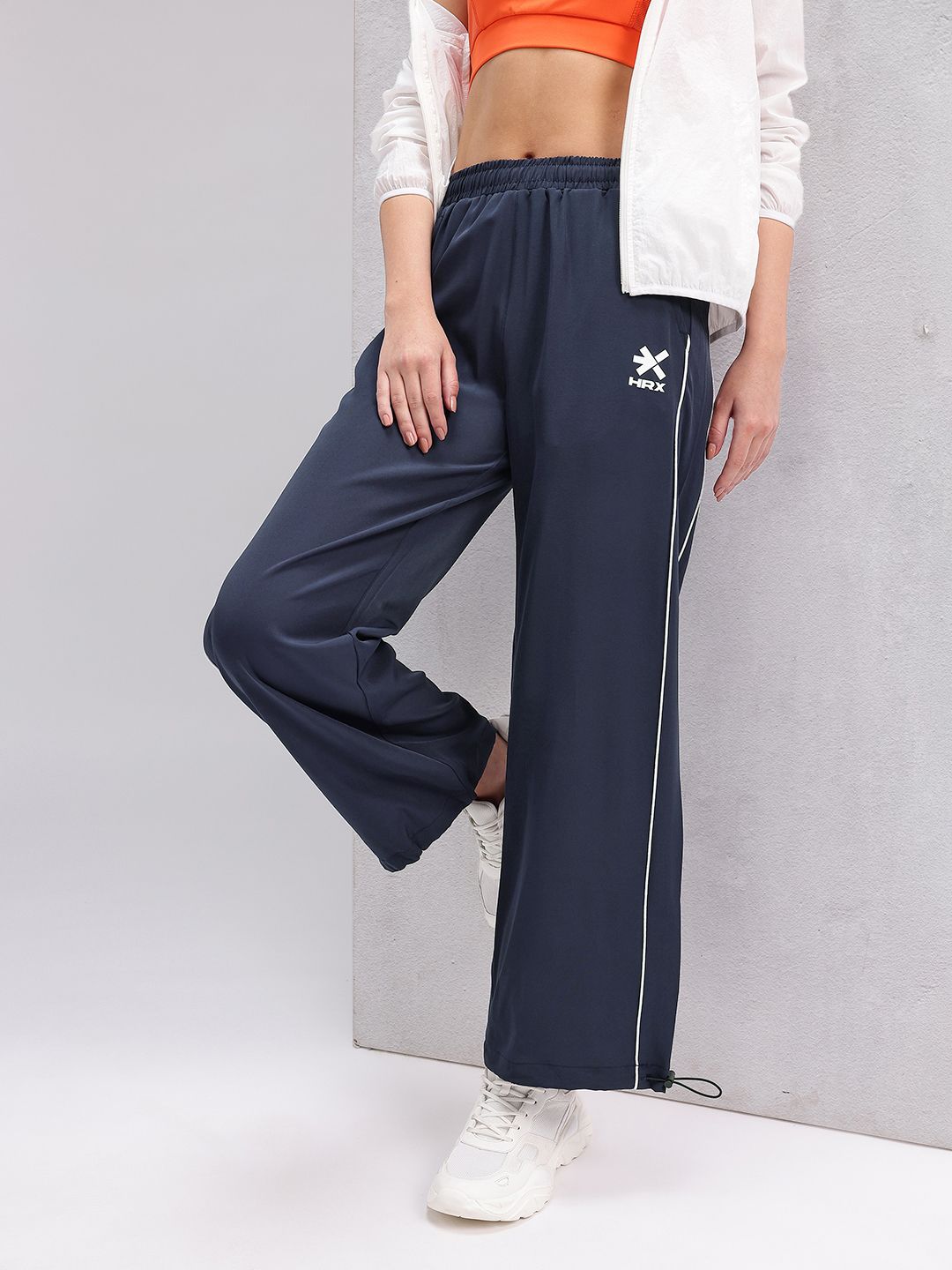 HRX by Hrithik Roshan Women Piping Detail Lifestyle Track Pants