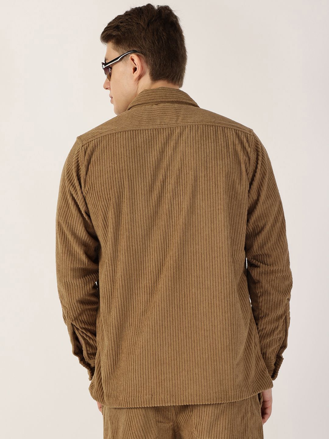 Thomas Scott Men Premium Corduroy Casual Shirt