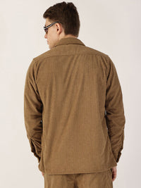 Thomas Scott Men Premium Corduroy Casual Shirt