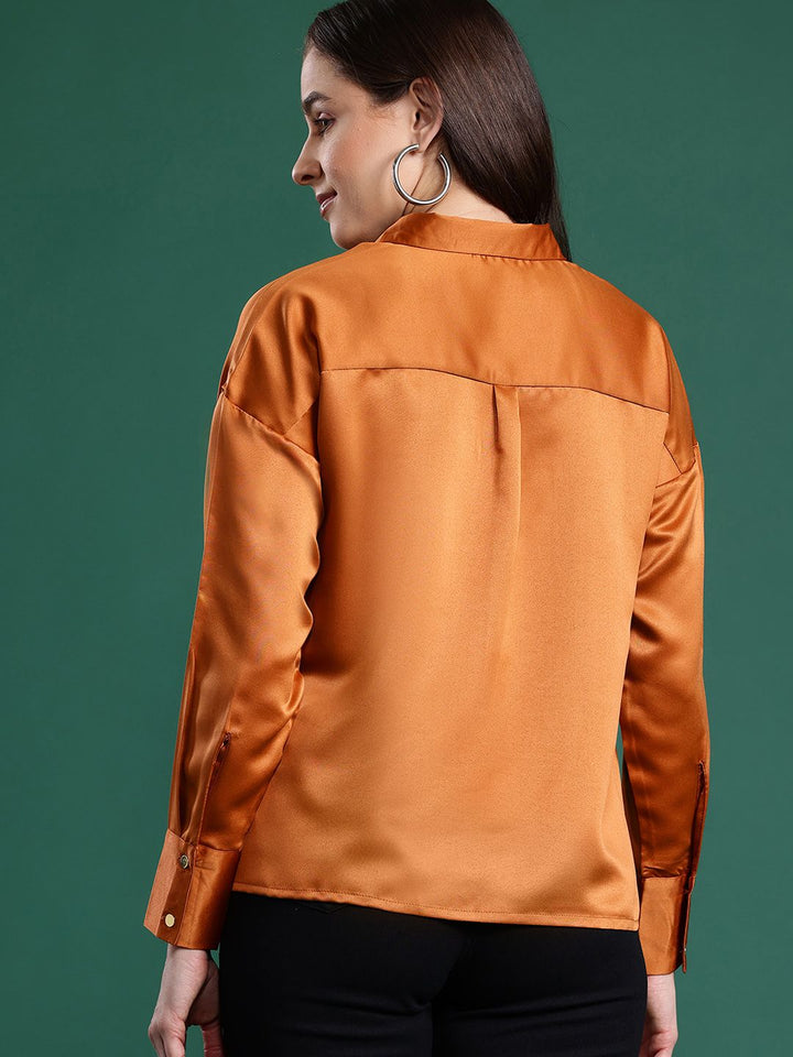 DressBerry Satin Finish Party Shirt