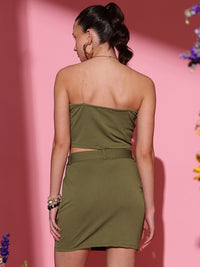STREET 9 Shoulder Straps Top And Skirt