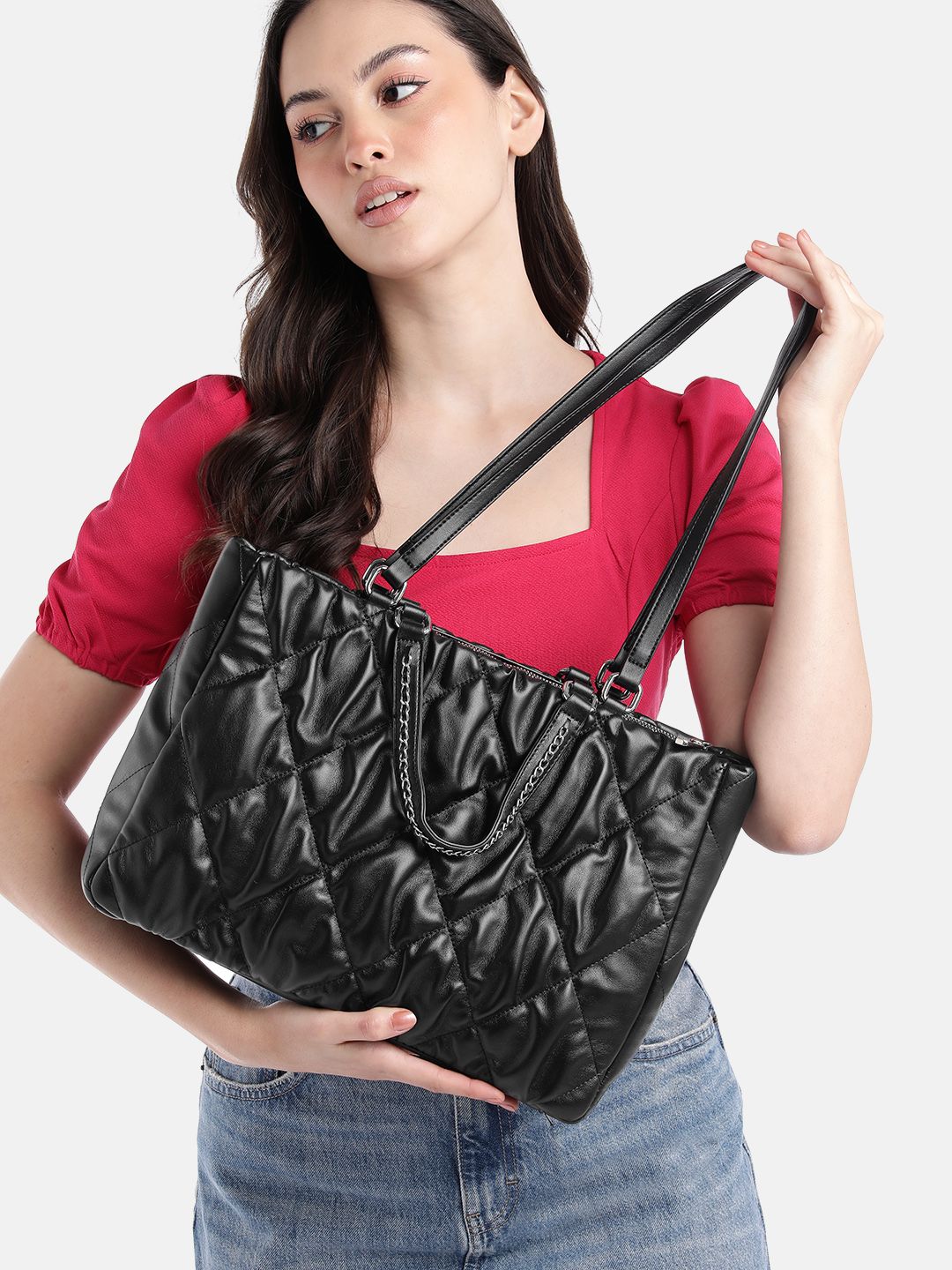 Lino Perros Quilted Shoulder Bag