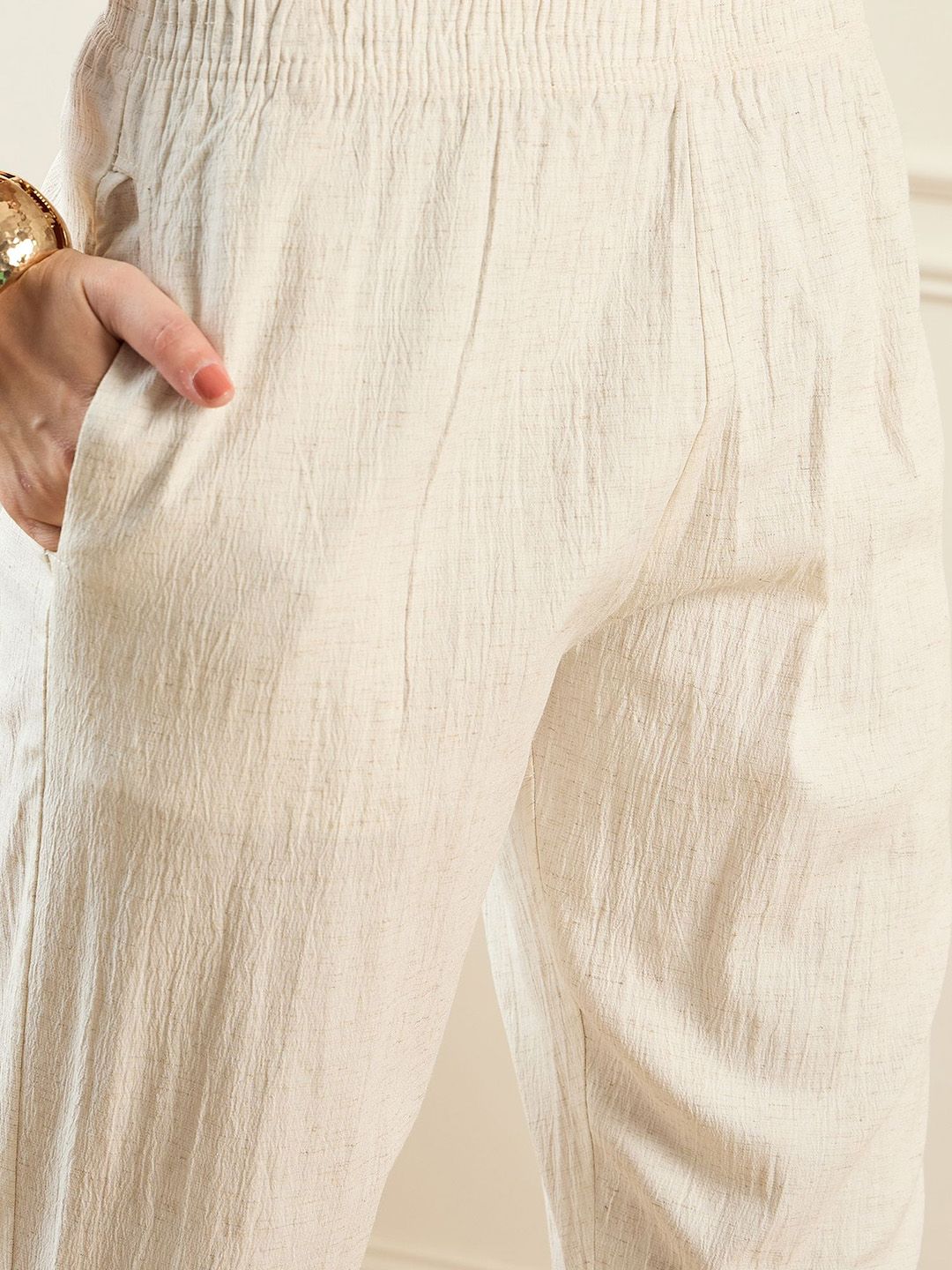 Indo Era Women Ethnic Motifs Embroidered Sequinned Kurta
