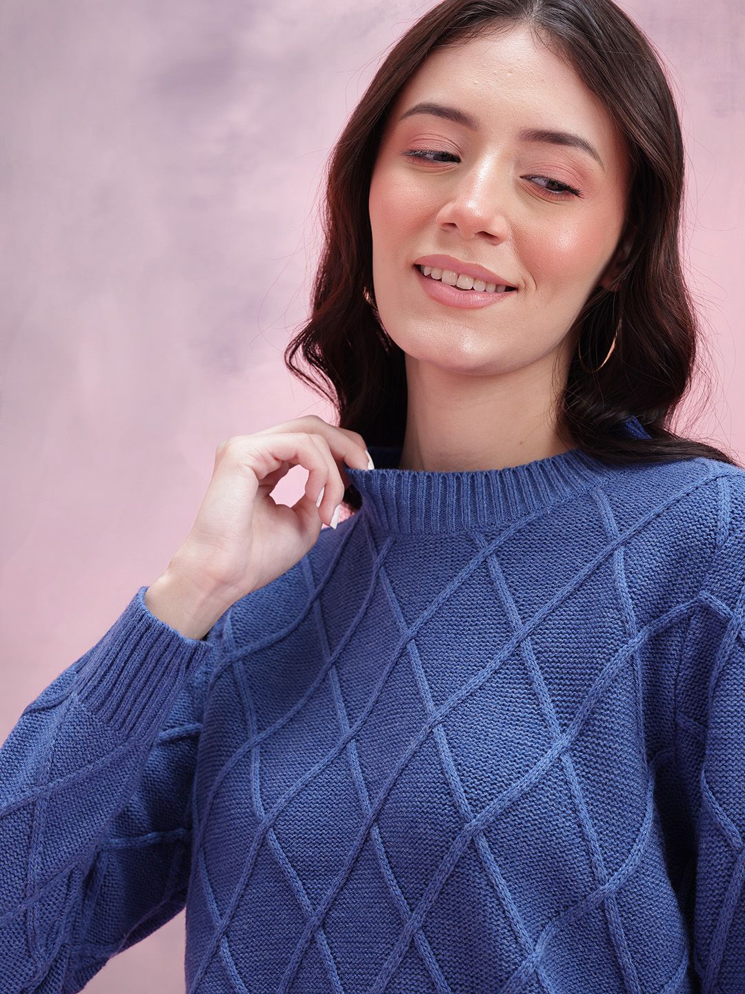 DressBerry Self-Design Acrylic Pullover