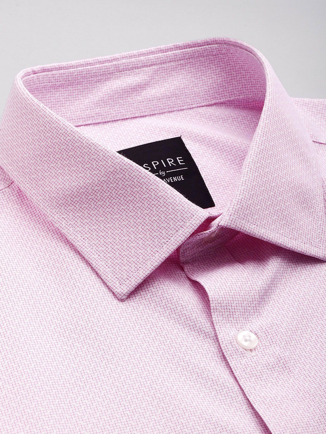 Park Avenue Slim Fit Self Designed Formal Shirt