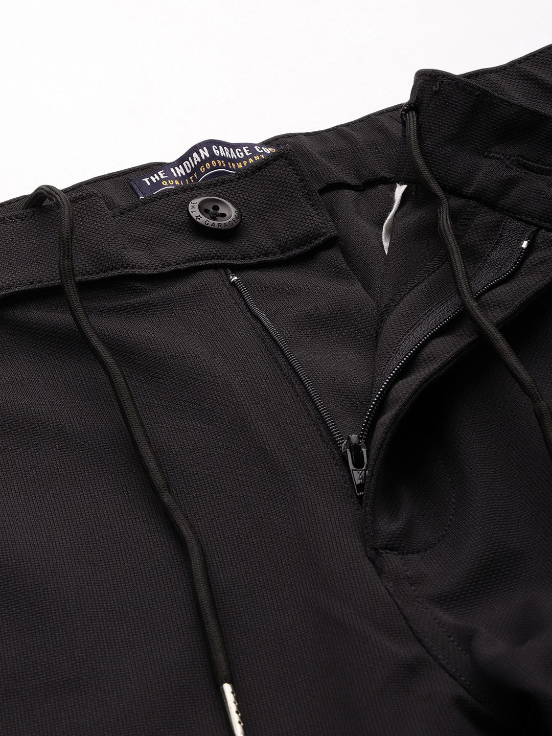 The Indian Garage Co Men Slim Fit Trousers