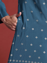 Anouk Ethnic Motifs Printed Regular Kurta With Pyjamas