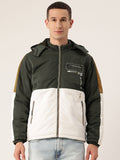 Monte Carlo Colourblocked Padded Jacket with Detachable Hood
