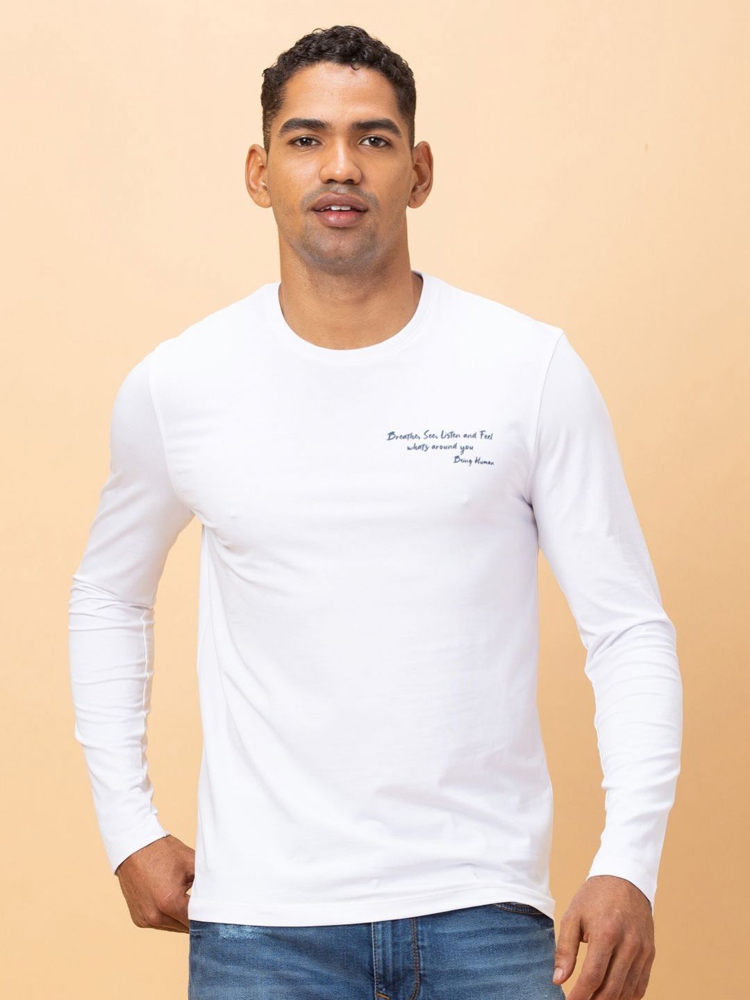 Being Human Men Pockets T-shirt