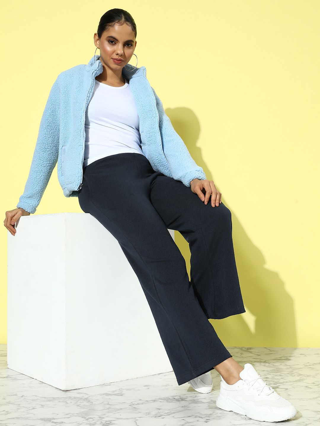 DILLINGER Women Solid Relaxed Fit Track Pant