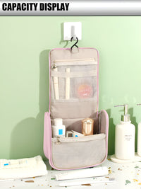 Cortina Pink Water Resistant Makeup Organiser