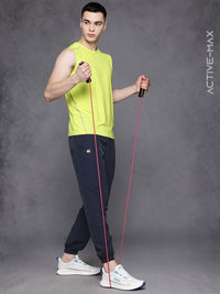 HRX by Hrithik Roshan Men Brand Logo Detail Regular Fit Rapid-Dry Training Joggers
