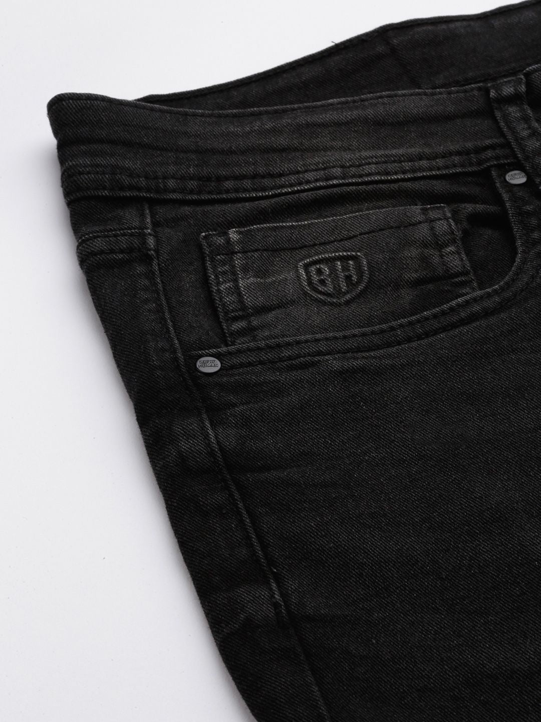 Being Human Men Straight Fit Light Fade Stretchable Jeans