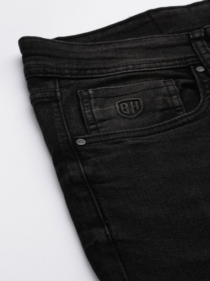 Being Human Men Straight Fit Light Fade Stretchable Jeans