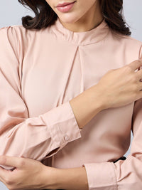 Style Quotient Mandarin Collar Top